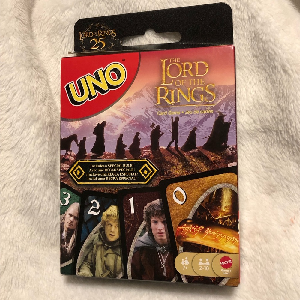 UNO The Lord of the Rings Card Game - BRAND NEW